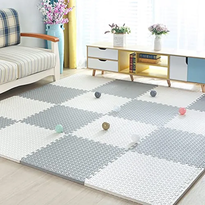 U5GAAALPPQ9 Joint Mat Kids Corner 60 * 60 * 2.5 * 4 Carpet Floor Mat Flooring Scratch Prevention Floor Mat Mat Cushion Mat (Color 10 60 * 60 * 2.5 * 12)