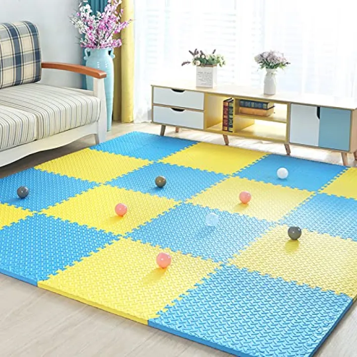 U5GAAALPPQ9 Joint Mat Kids Corner 60 * 60 * 2.5 * 4 Carpet Floor Mat Flooring Scratch Prevention Floor Mat Mat Cushion Mat (Color 23 60 * 60 * 2.5 * 16)