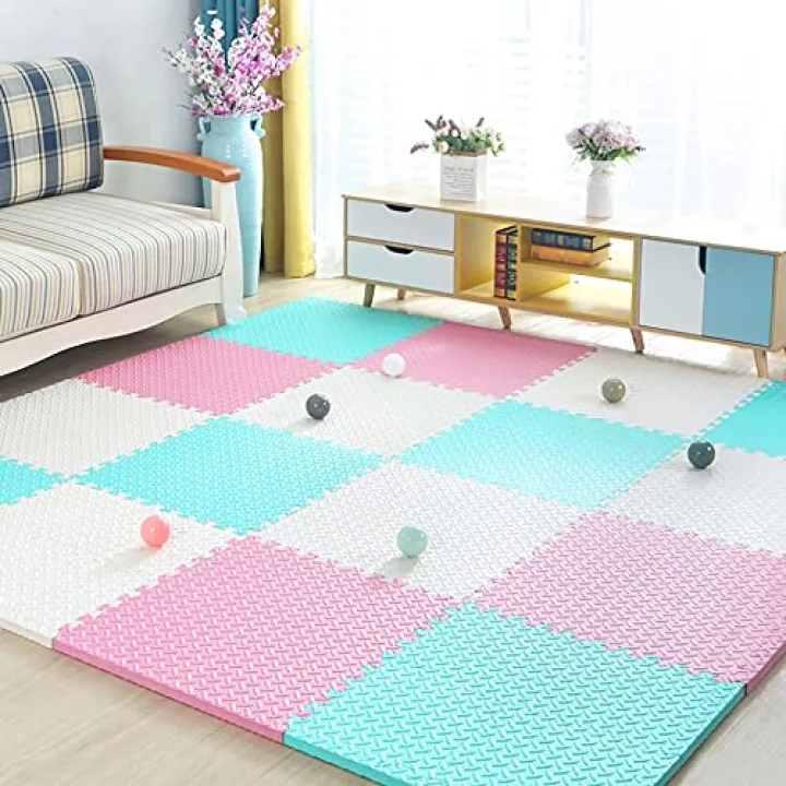 U5GAAALPPQ9 Joint Mat Kids Corner 60 * 60 * 2.5 * 4 Carpet Floor Mat Flooring Scratch Prevention Floor Mat Mat Cushion Mat (Color 14 60 * 60 * 2 * 8)