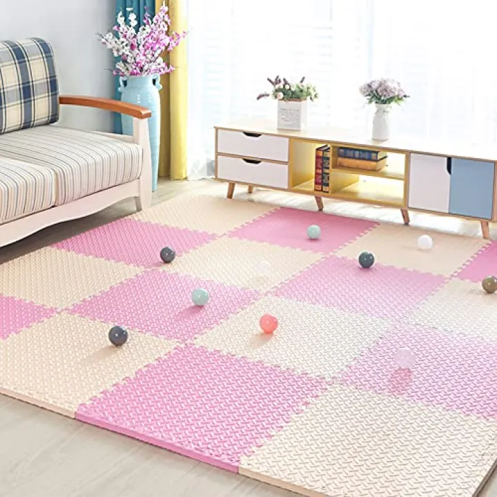 U5GAAALPPQ9 Joint Mat Kids Corner 60 * 60 * 2.5 * 4 Carpet Floor Mat Flooring Scratch Prevention Floor Mat Mat Cushion Mat (Color 6 60 * 60 * 2 * 9)