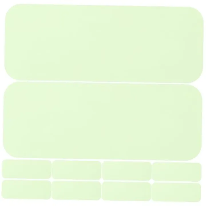 jojofuny 4sheets Glow The Dark Sticker Adhesive Decal for Bedroom Living Room Kitchen Easy to Apply and Remove Material Night Wall Decor