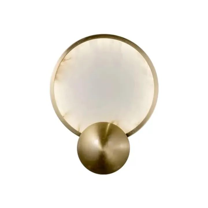 oaxroe Wall Lamp Light Marble Wall Lamp, Living Room TV Background, Bedroom Bedside Wall Lamp Modern Interior Wall Sconces Wall Lights for Living Room