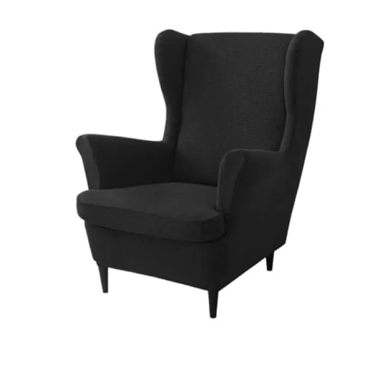 ZSAZSO Wing Chair Cover 1 Pc Wing Chair Cover High Back Armchair Covers Sofa Slipcovers with Seat Cushion Slipcover(Color 9)