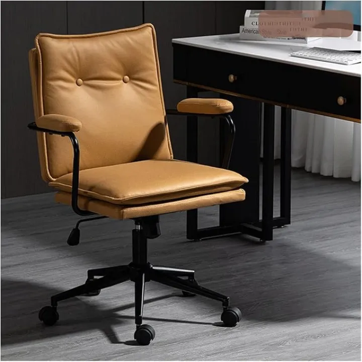 Home Computer Chair Student Dormitory Study Chair Back Comfortable sedentary Office Chair Desk (A-1) (A 1)