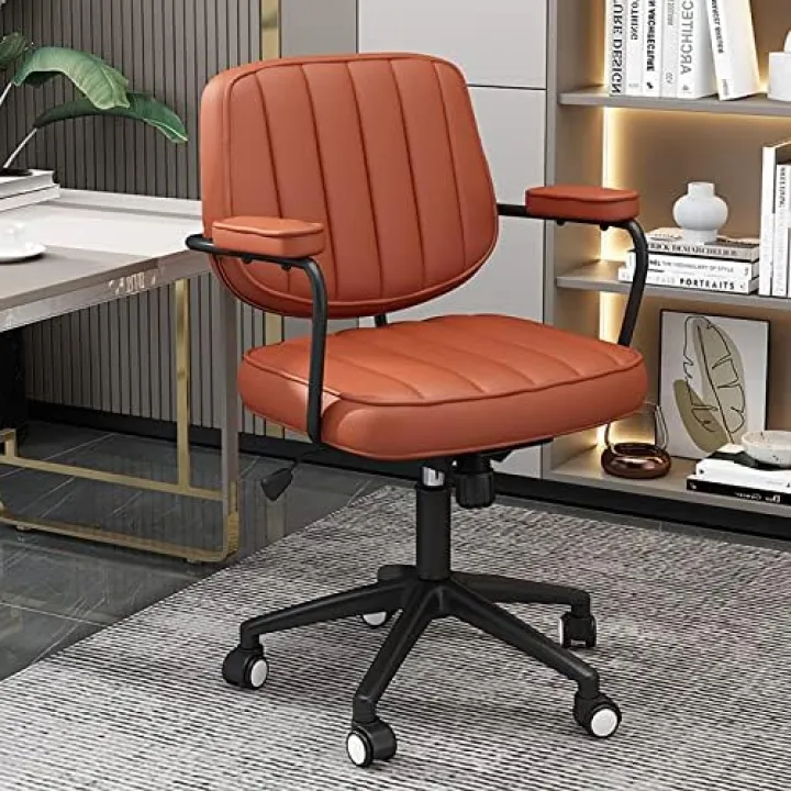 Gaming Chair Computer Chair Home Office Desk Chairs with Wheels, Executive Modern Reclining Task Chair,Comfortable Swivel Chairs Vintage Computer Chairs fo