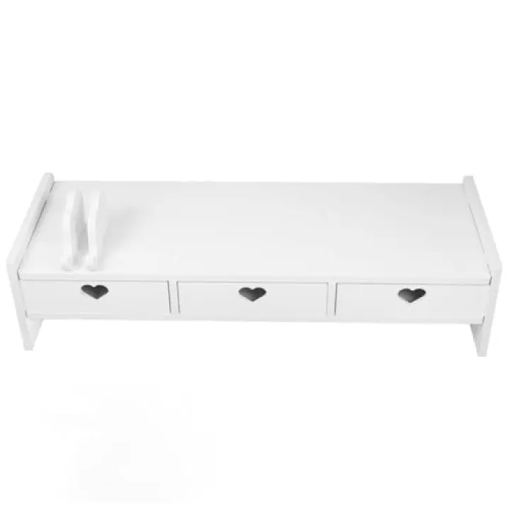 Angoily Supporto Da Scrivania Per Monitor Cassetto Supporto Per Monitor Per Computer Scaffale Per Ufficio