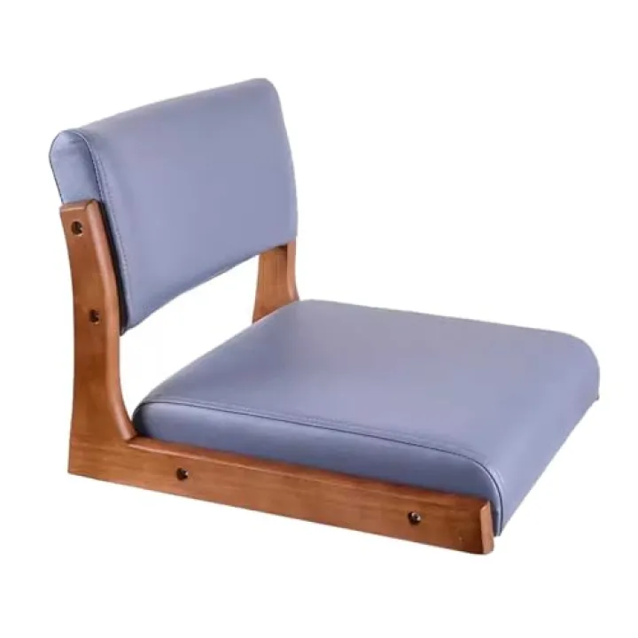 Sedia da pavimento, Sedia Tatami senza gambe con schienale, sedia da pavimento portatile in stile giapponese, sedia con schienale reclinabile per finestra a bovindo, seduta da pavimento per meditazion