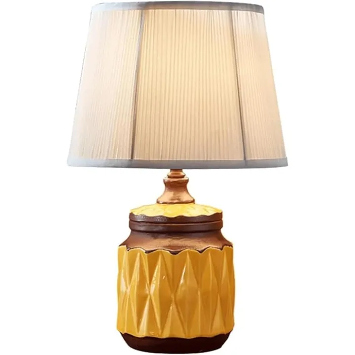 Simple Desk Lamp Ceramic Table Living Room Bedside Handmade