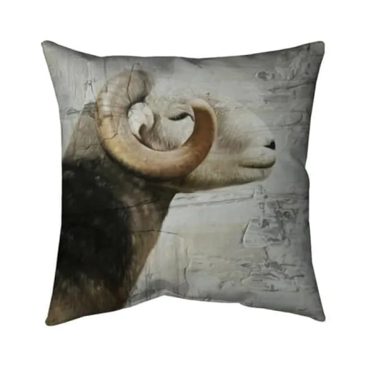 18 x 18 in. Aries-Double Sided Print Indoor Pillow