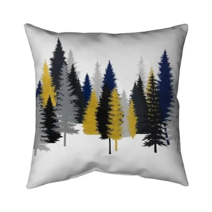 20 x 20 in. Golden Fir-Double Sided Print Indoor Pillow