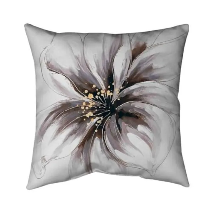 26 x 26 in. Purple Orchid-Double Sided Print Indoor Pillow
