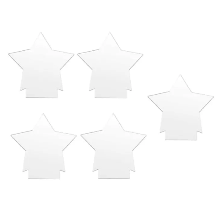 Lurrose 5PCS LED Light Acrylic Sheets for Creative DIY Projects Stylish Lamp Base Sheets Compatible Light Bases for Home Decor and Crafts