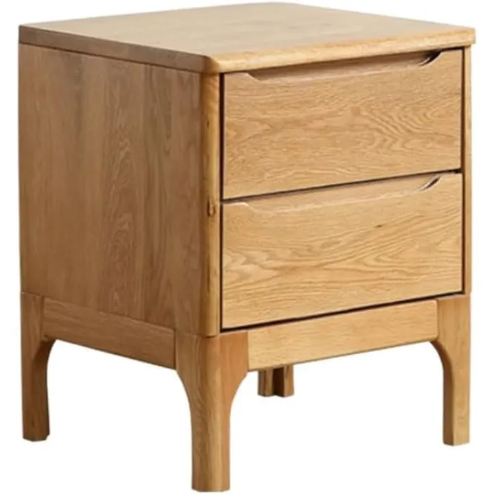 Small Household Bedside Shelf Multifunctional Bedside Cabinet Spacious Side Table Large Capacity Bedside Table Abrasion Storage Cabinet Scratch Resistant Drawer Cabinet for Closet