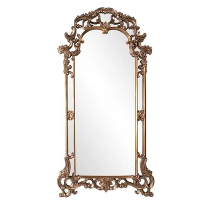 TBJEN Full Length Mirror,Large Stand Up Mirrors, Wooden Frame Floor Standing Mirrors, Freestanding Hanging Leaning Mounted for Bedroom Living Room 100 * 180CM