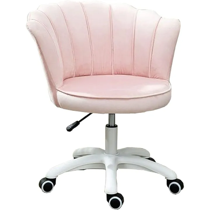 Velvet Accent Chair Home Office Chair with Lumbar rt Armrest for Conference Home Office
