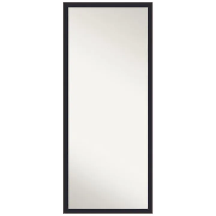 Amanti Art Black Full Length Mirror, 63x27 Havana Black Bronze Tall Free Standing Body Wall Mirror Full Length for Dressing, Casual Frame, Lean on Floor or Hang, Wall Decor