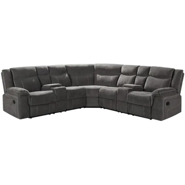 109.4” Manual Reclining Sectional Sofa