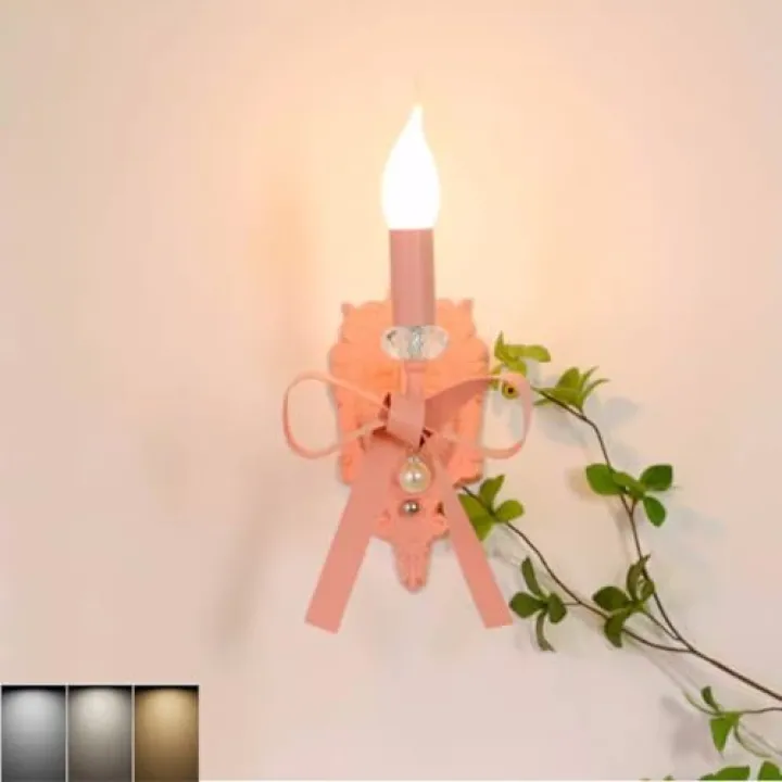 7W Dimmable LED Kids Wall Lamp - Decorative Lighting for Girls' Room, Princess Theme, Ideal for Kids' Birthday Gifts