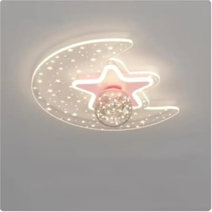 Children Room Modern LED Ceiling Light Kids Room Ceiling Star Room Lamp for Bedroom Cute Girls Boys Baby Home Decortion Lighting,for Living Rooms, hallways
