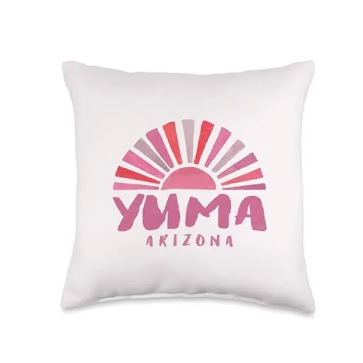 Yuma Arizona Sunrise - Yuma AZ Throw Pillow