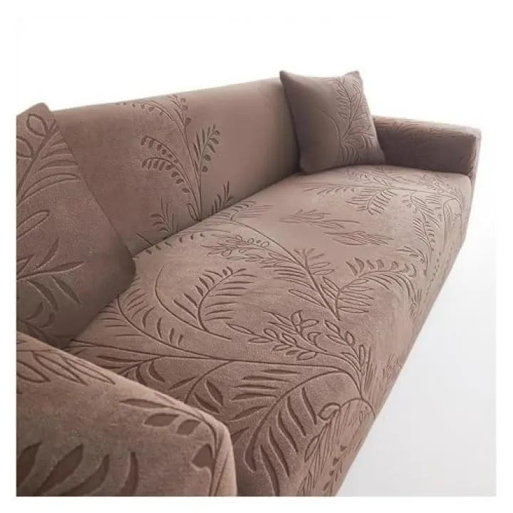 Universal Furniture Protector Velvet Stretch Sofa Cover 1-5 Seater, Non Slip Couch Slipcover for L Shape Sectional Sofa(Style 3,3-Seater (190-230cm))