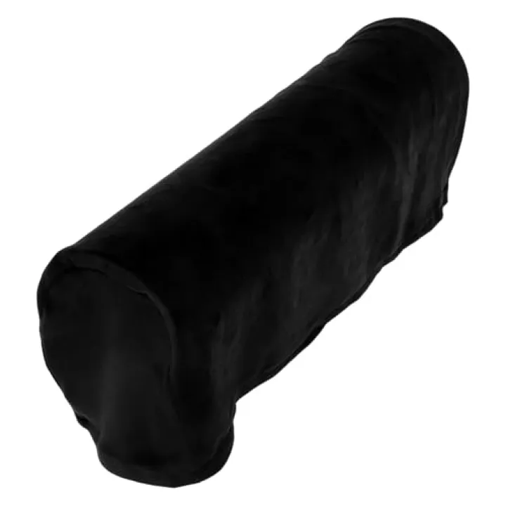 GALPADA Non-Slip Stretch Sofa Armrest Cover, Thickened Fabric Armchair Slipcover Protector, Black Anti-Skid Couch Armrest Protector for Home Furniture