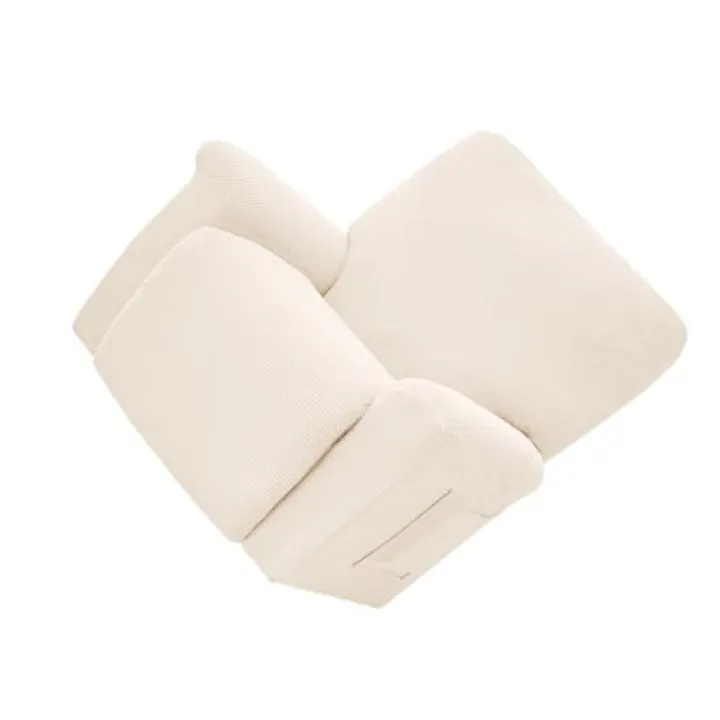 Gatuida Elastic Chair Cover Recliner Slipcover Full-Body Fleece Chair Protector White for Home Office Seating