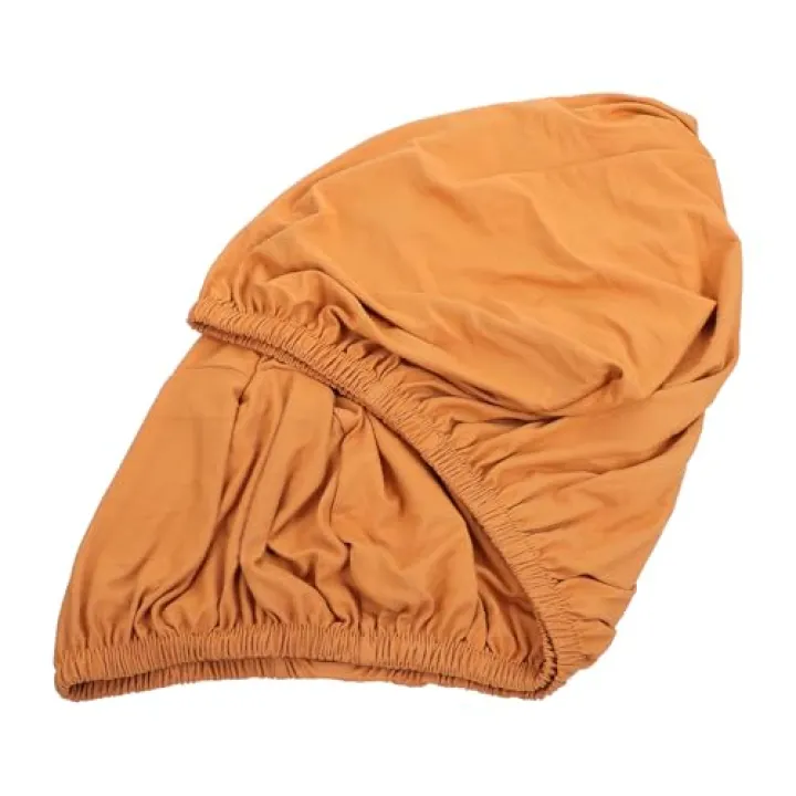 VICASKY Elastic Camel Sofa Cushion Cover, Pure Milk Silk Half-wrap Slipcover, Non-Skid Single Seat Protector for Living Room Furniture