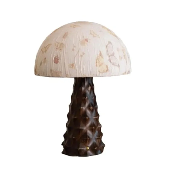 YNWDBY Table Lamp for Bedroom Retro Atmosphere Table Lamp Home Study Solid Wood Decorative Lamp Bedroom Bedside Lamp Nightstand Lamps for Bedroom