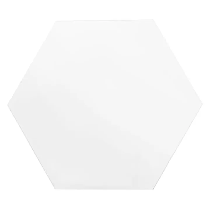 BESPORTBLE Hexagon Wall Mirror Decorative Acrylic Wall-Mounted Mirror for Bathroom Bedroom Dormitory Stylish Makeup and Household