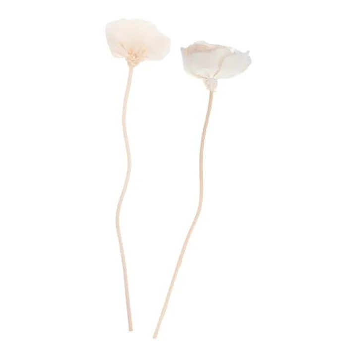 FOMIYES 2pcs Preserved Wood Flower Diffuser Sticks with Rose Scent Home Fragrance Aromatherapy Essential Oil Diffuser Decor for Living Room Bedroom