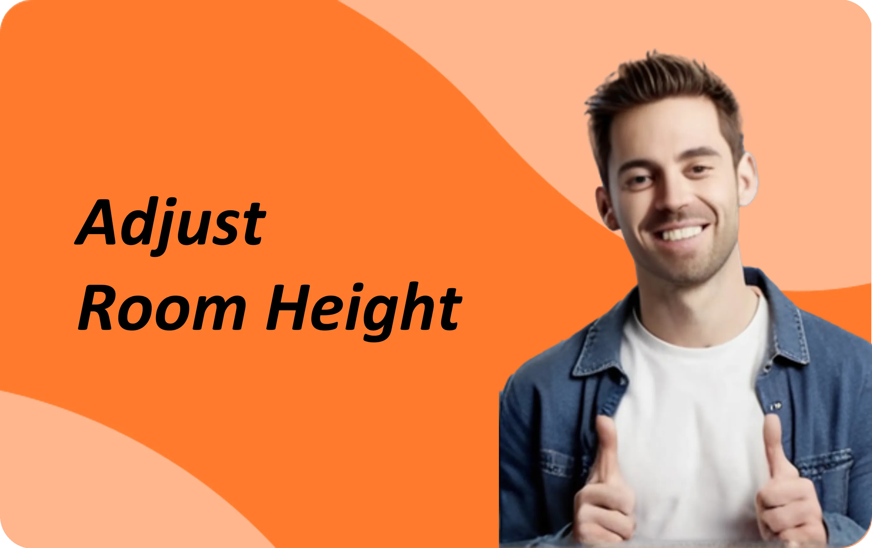 Adjust Room Height｜Homestyler