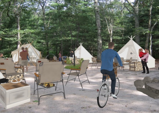 Camp Ground  Design Rendering