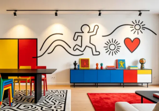 Estilo de Keith Haring