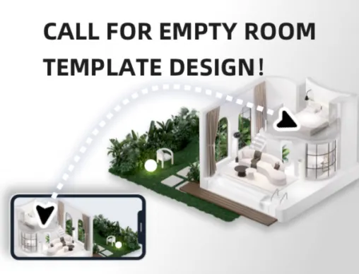 ¡Convocatoria para el diseño de plantillas de habitaciones vacías, vol. 2!