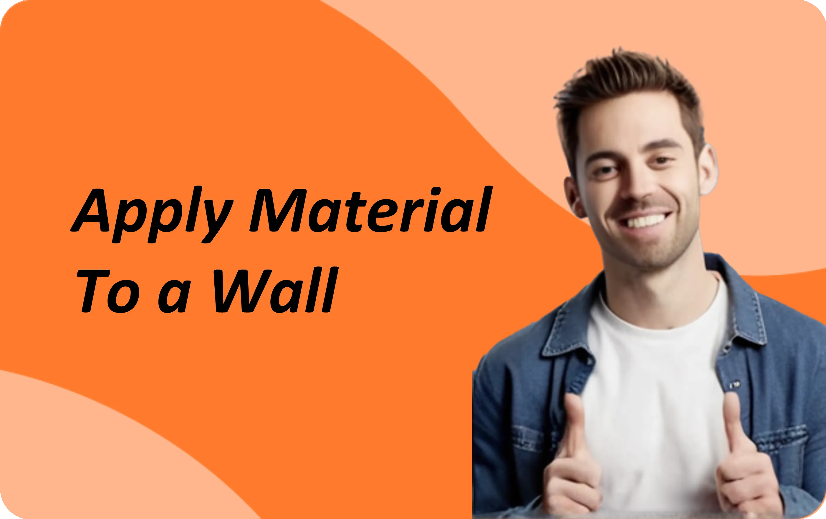 Apply Material to a Wall｜Homestyler