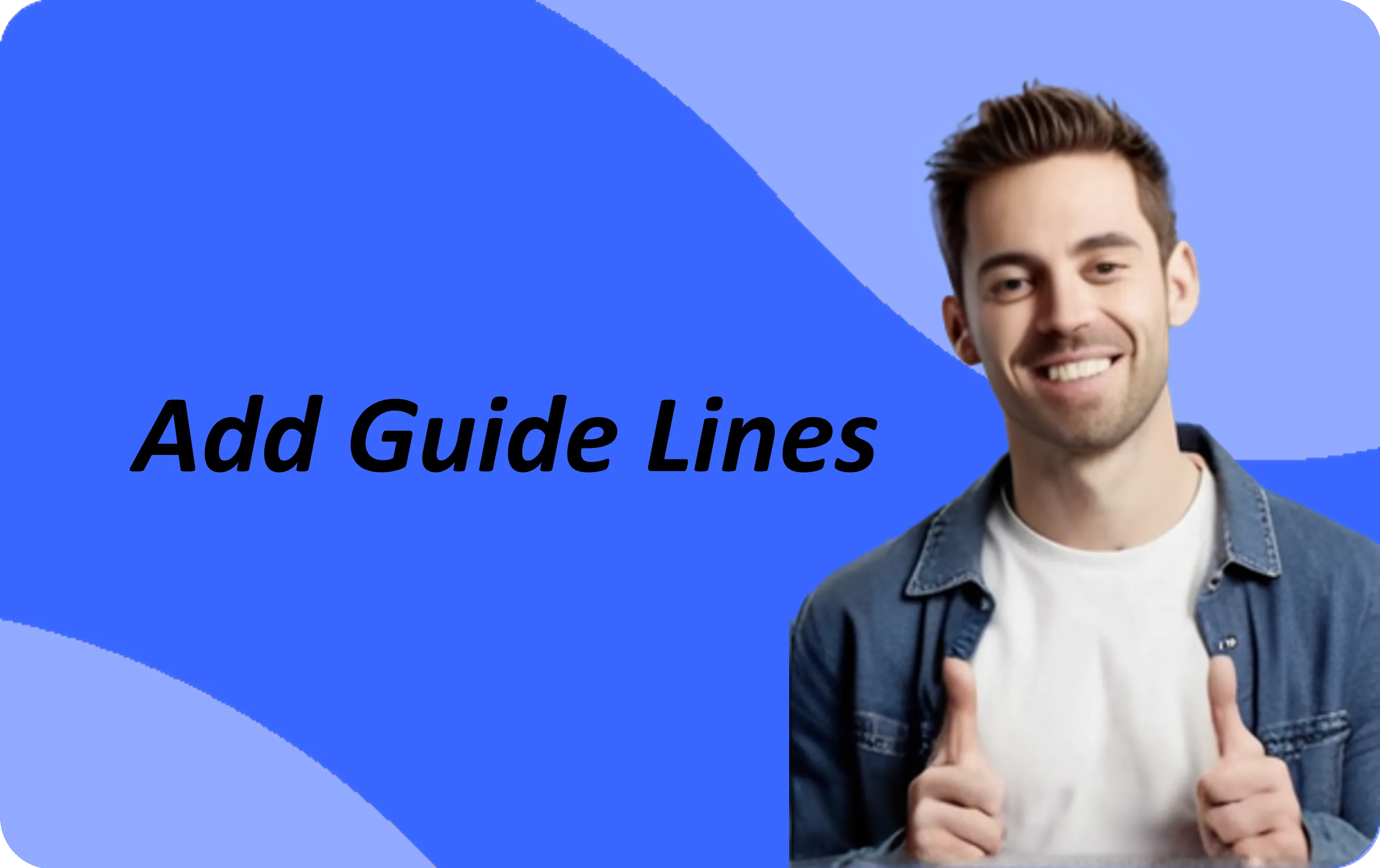 Add Guide Lines｜Interior Modeling