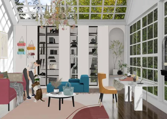 # Sunroom￼ Renderização de Design