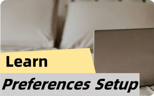 Learn Preferences Setup in Homestyler

