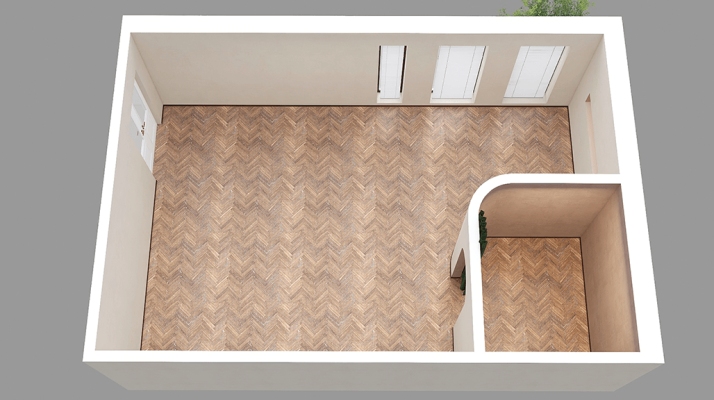 Wabi Sabi Empty Room